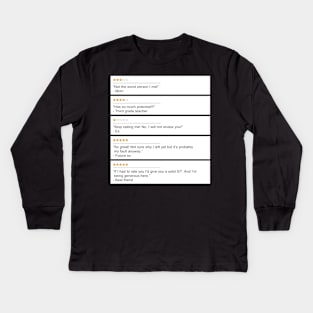 My Reviews Kids Long Sleeve T-Shirt